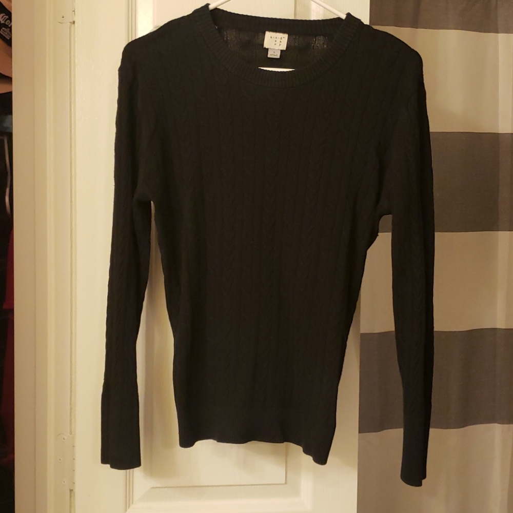 Black sweater